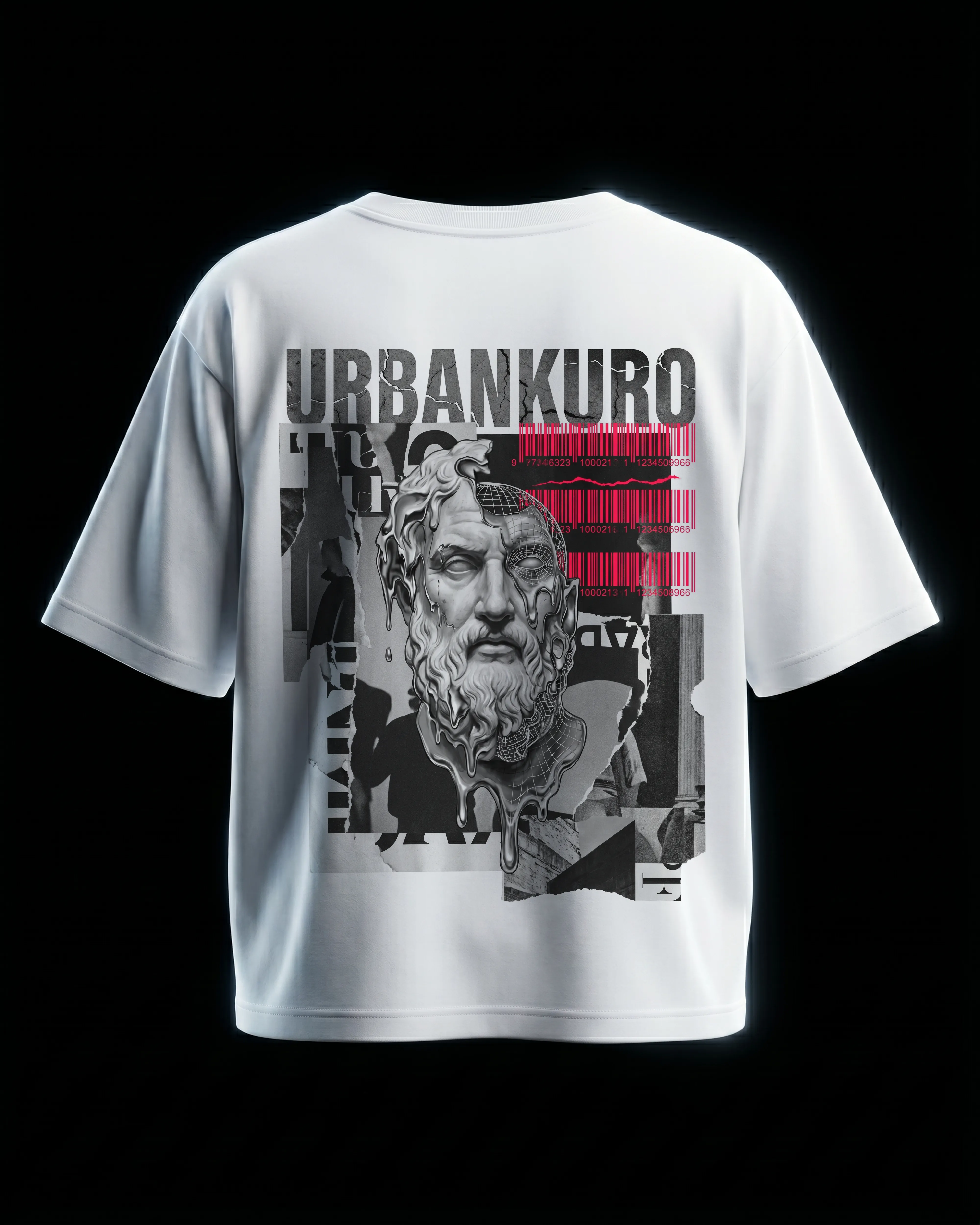 Statue Graphic Tee - Back