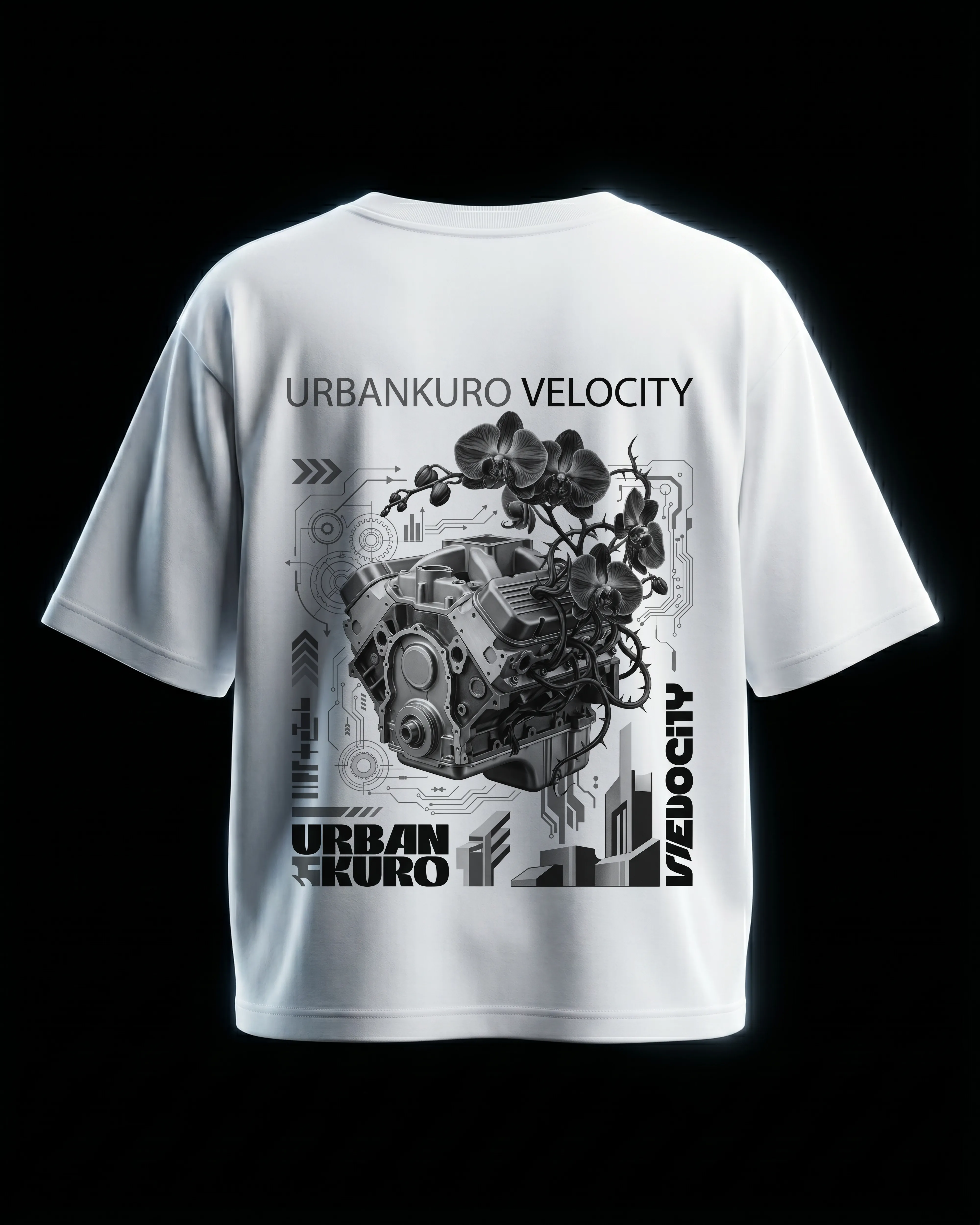 Velocity Engine Graphic Tee - Back
